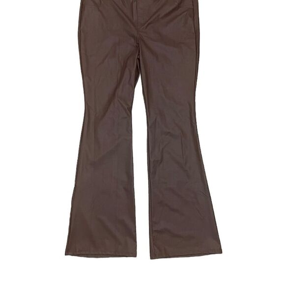 Torrid Faux Leather‎ Signature Waist Mid Rise Boot Leggings Brown Sz 2x  18 20 - Picture 3 of 6
